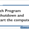 batch-program-to-shutdown-restart-computer