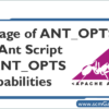 ant_opts-in-ant-script