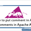 comments-in-apache-ant