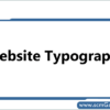 website-typography