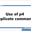 p4-duplicate-command