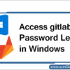 gitlab-password-less-in-windows