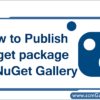 publish-a-nuget-package-in-nuget-gallery