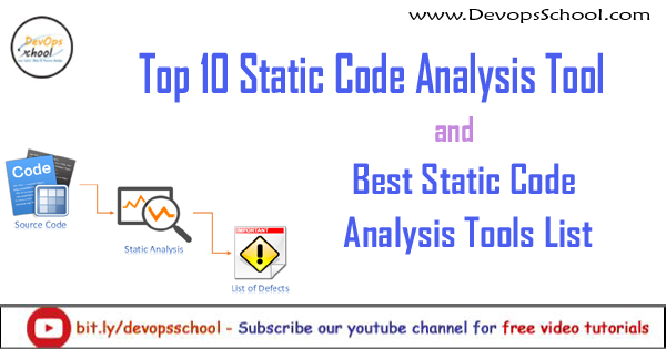 What Is Static Analysis? Static Code Analysis Overview