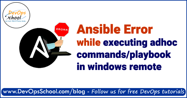 ansible-error