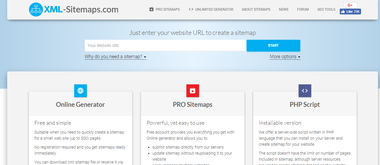 Unlimited XML Sitemap Generator Tools Website - DevOpsSchool.com