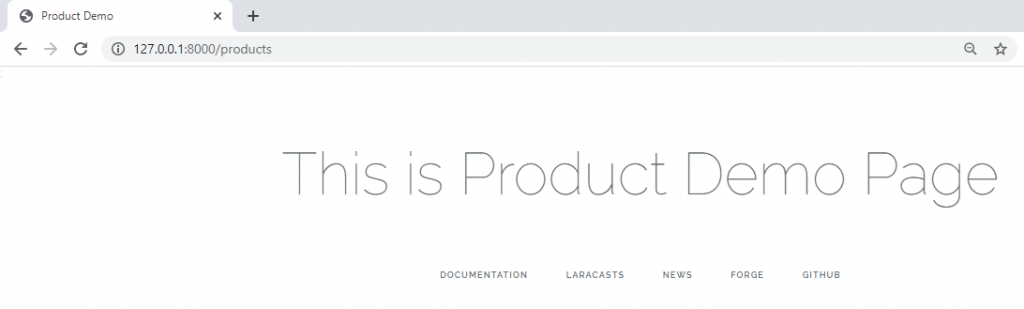 Master/fixed layout in Laravel.