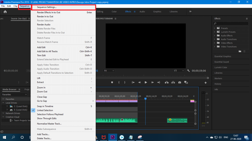 sequence preset adobe premiere cs6 for pictures and music sequence preset adobe premiere cs6 for pictures and music
