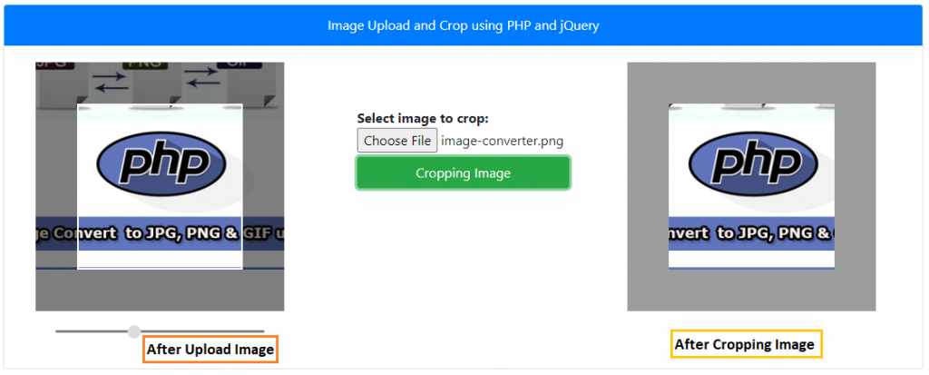 Image Convert to JPG, PNG & GIF using PHP 