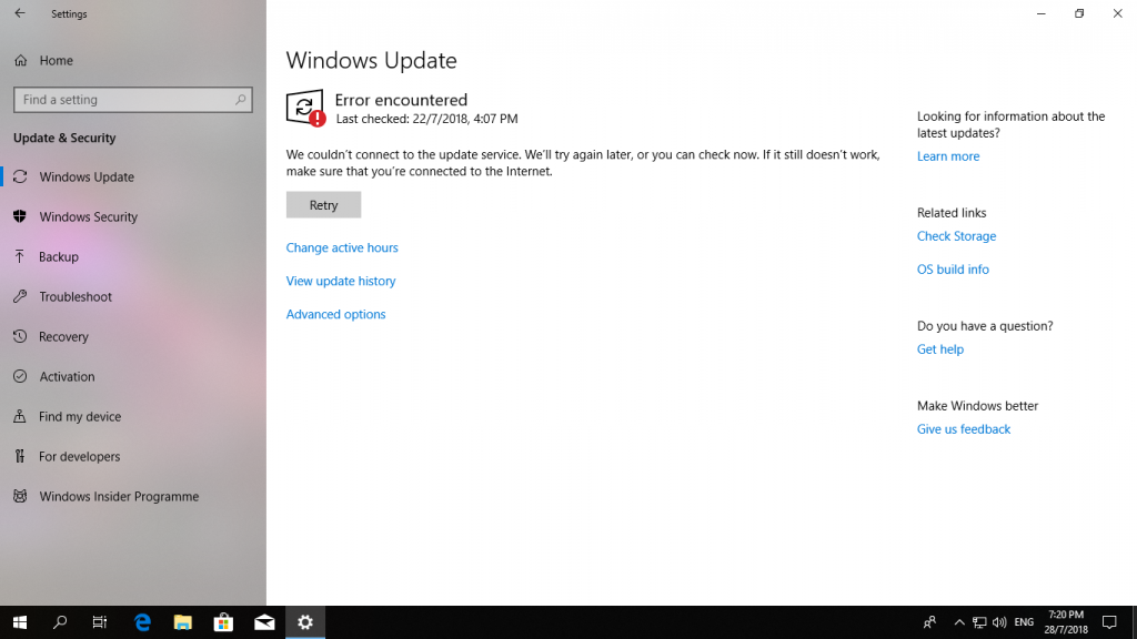 windows update error 80244004
