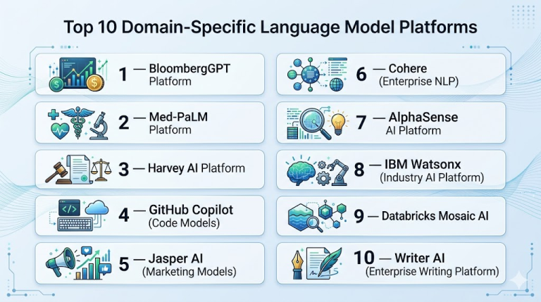 Top 10 Domain-Specific Language Model Platforms: Features, Pros, Cons ...