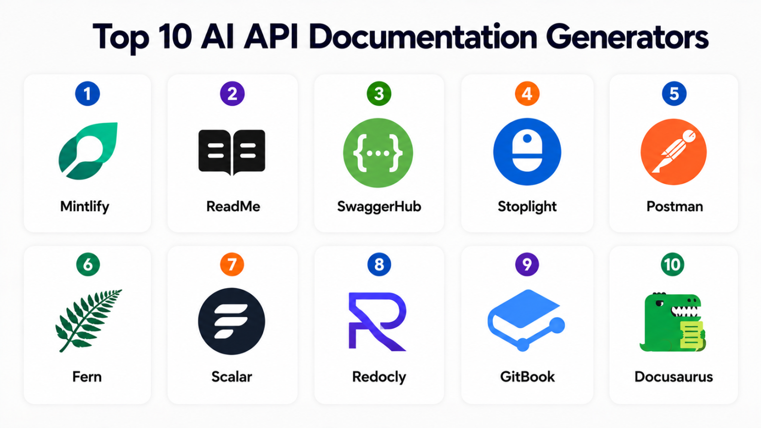 Top 10 AI API Documentation Generators: Features, Pros, Cons & Comparison