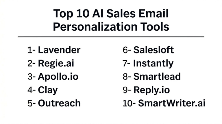 Top 10 AI Sales Email Personalization Tools: Features, Pros, Cons and ...