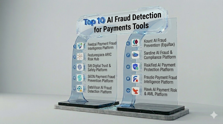 Top 10 AI Fraud Detection for Payments Tools: Features, Pros, Cons ...