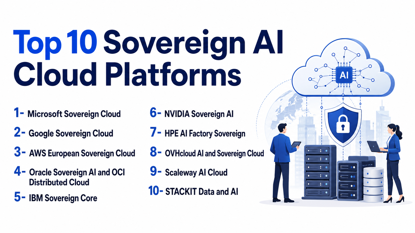 Top 10 Sovereign AI Cloud Platforms: Features, Pros, Cons & Comparison