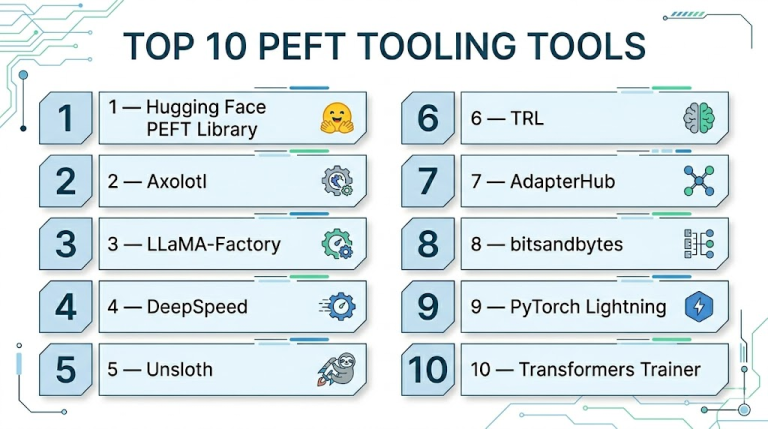 Peft Top 10 Parameter-Efficient Fine-Tuning (PEFT) Tooling: Features, Pros ...