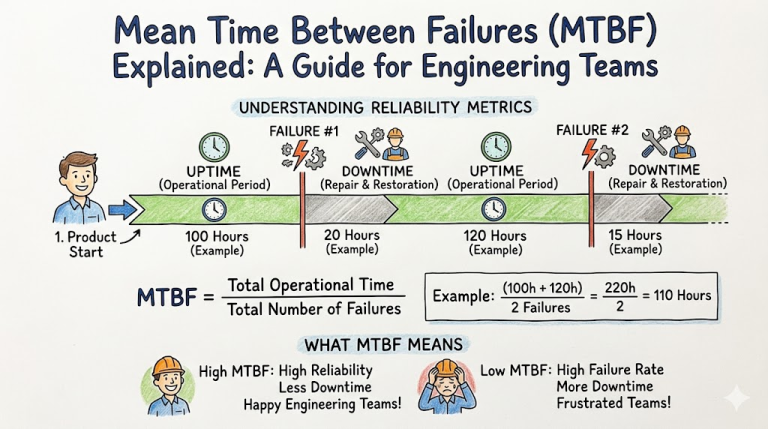 Mean Time Between Failures (MTBF) Explained: A Guide for Engineering Teams