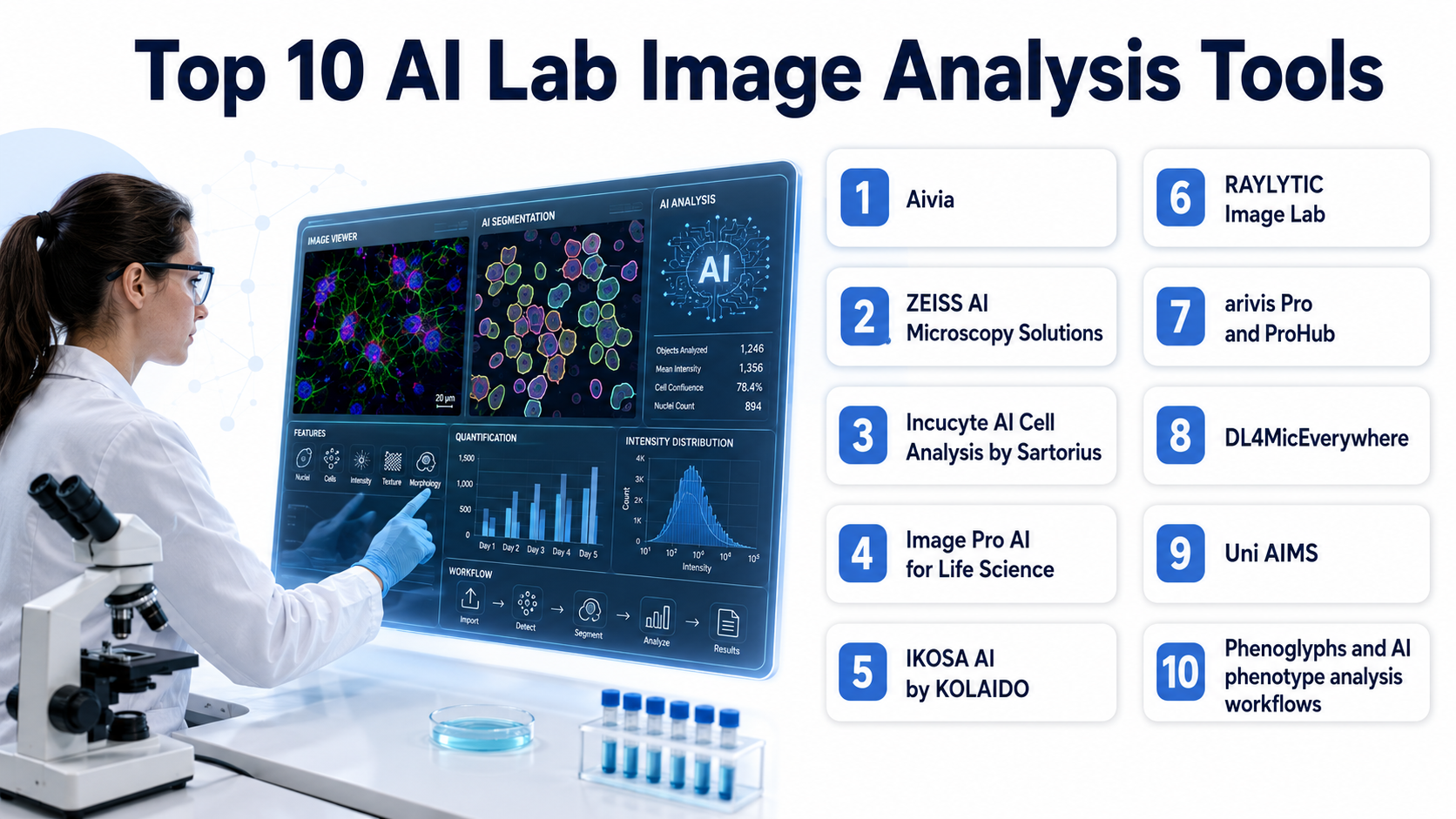 Analyis Image Top 10 Best AI Lab Image Analysis Tools