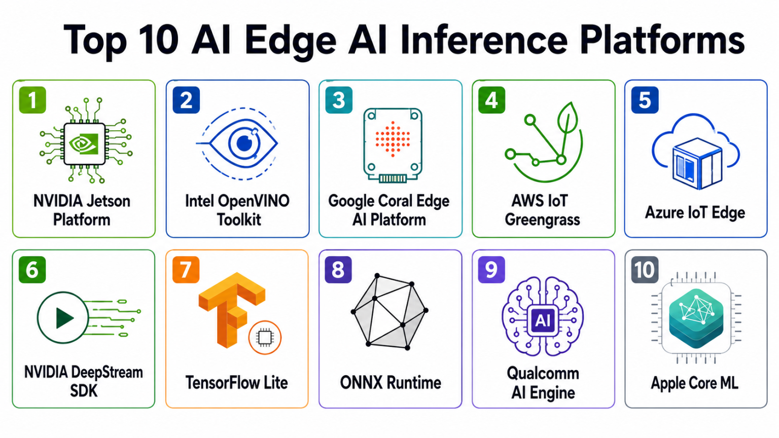Top 10 AI Edge AI Inference Platforms: Features, Pros, Cons & Comparison