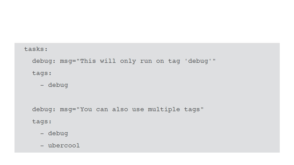 Tagging Tasks