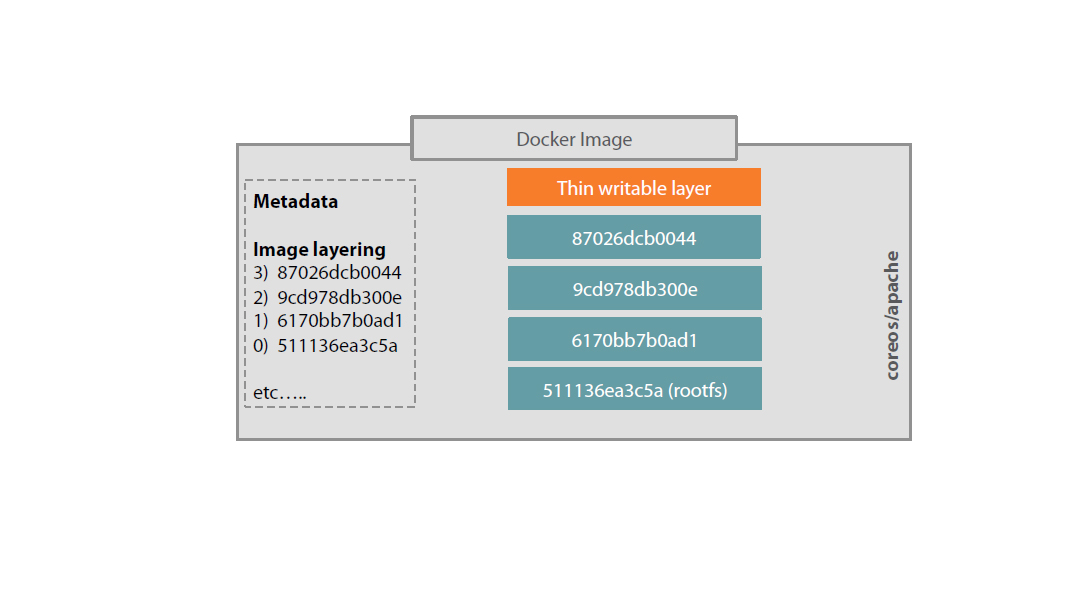 docker image thin writable layer