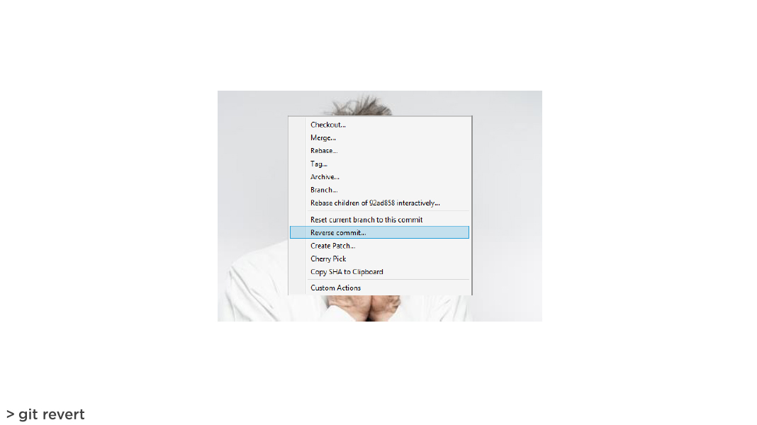 git reverse commit