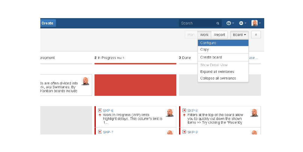 Configure for Kanban