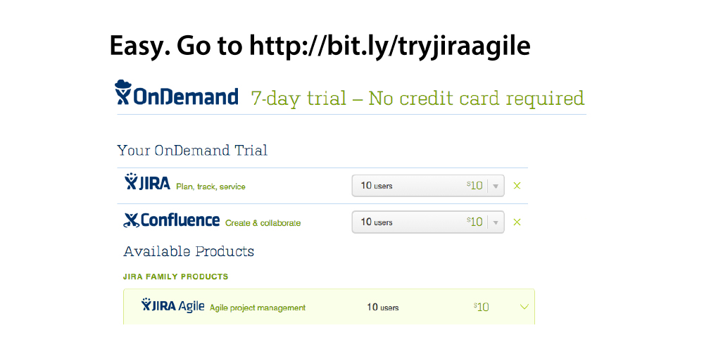 Get a Jira Agile Trial