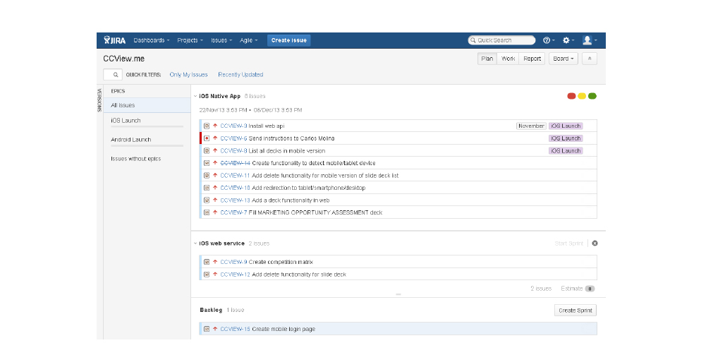 Plan Mode for JIRA