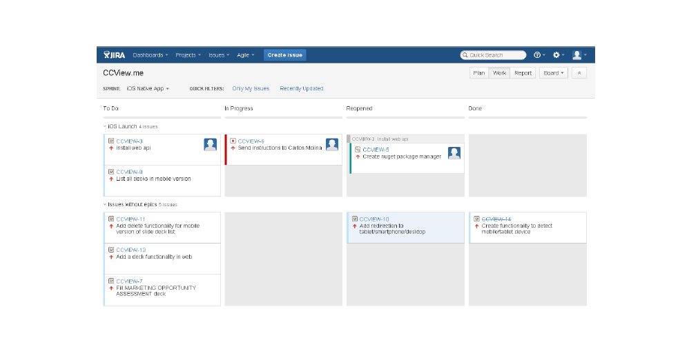 Work Mode for JIRA